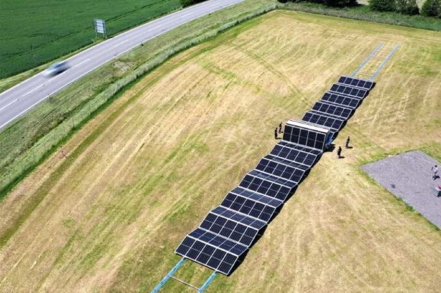 generaciÓn de energÍa elÉctrica planta fotovoltaica modular